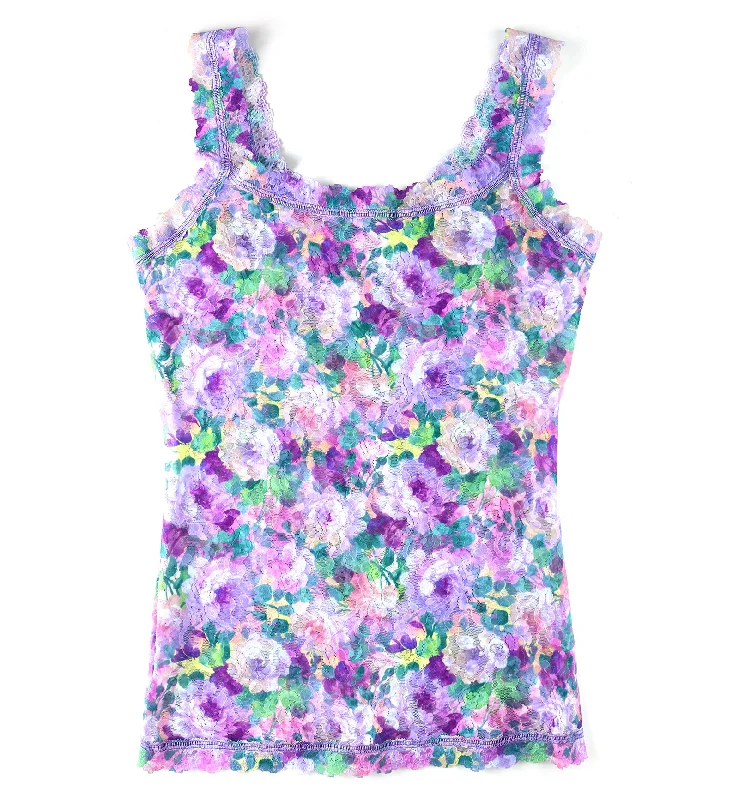 Hanky Panky Signature Lace Printed Unlined Camisole (PR1390L) - Bathe In Petals