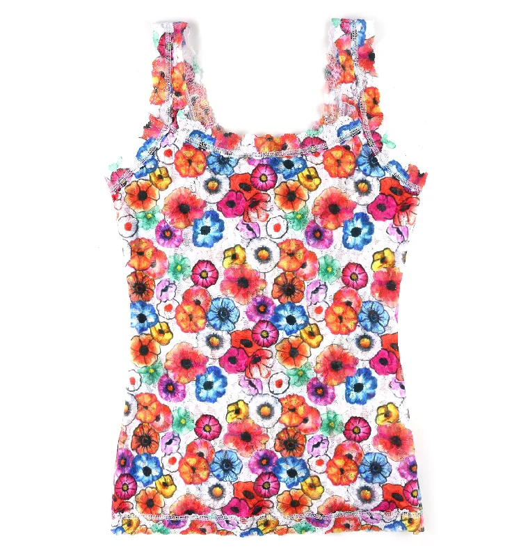 Hanky Panky Signature Lace Printed Unlined Camisole (PR1390L) - Linger Awhile