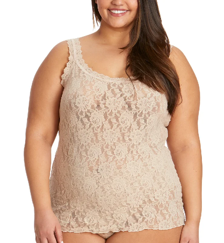Hanky Panky Signature Lace Unlined Camisole PLUS (1390LX) - Chai