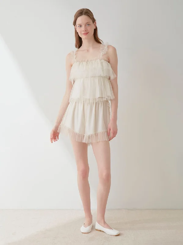 Tulle Lounge Camisole Top