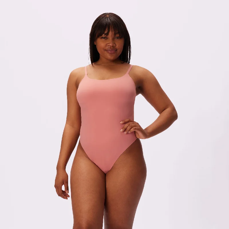 Seamless Cami Bodysuit | Seamless Universal (Pink Canyon)