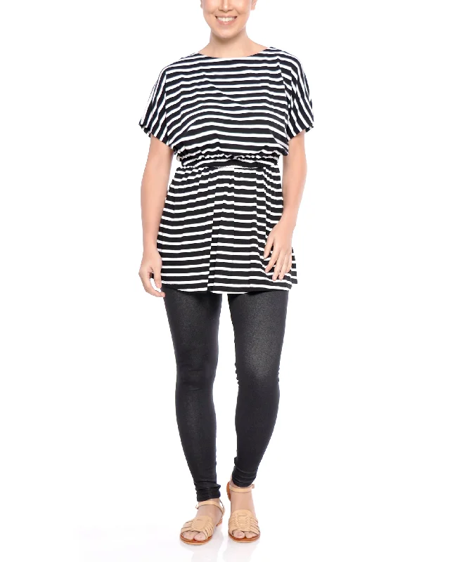 Black / Cream Stripes