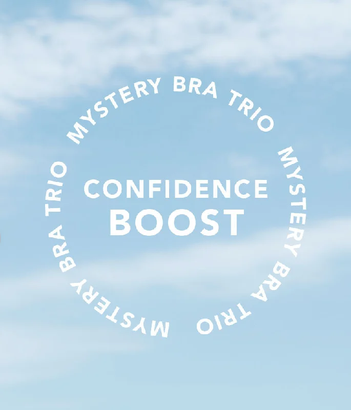 Confidence Boost Mystery Bra Trio