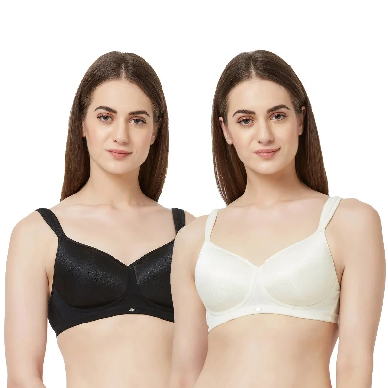 Full Coverage Padded Non Wired T-shirt Bra(PACK OF 3) CB-126