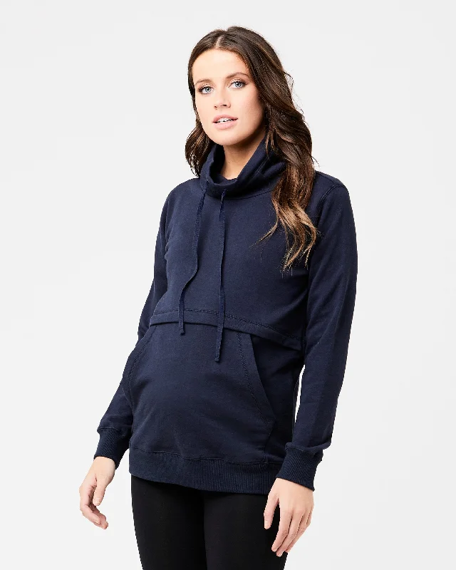 Joey High Neck Sweatshirt