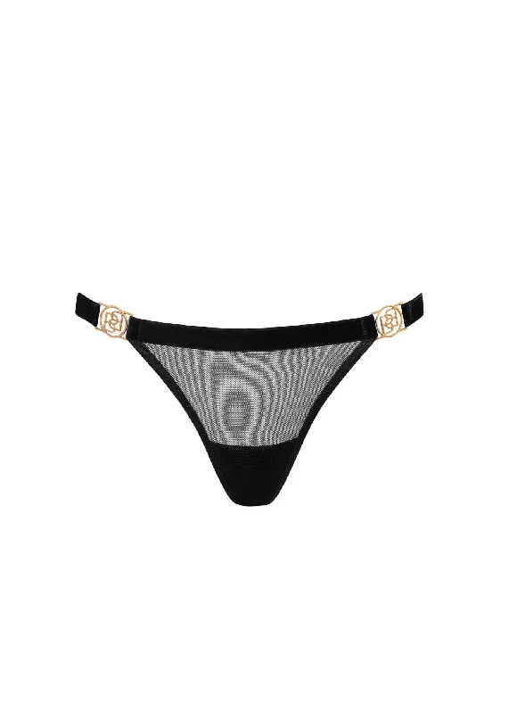 Thalia Thong (Black)