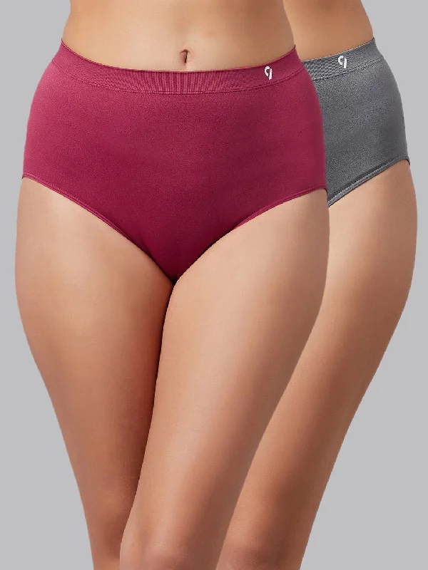 C9 AIRWEAR Women's Solid Hipster Panty Combo - Pack of 3