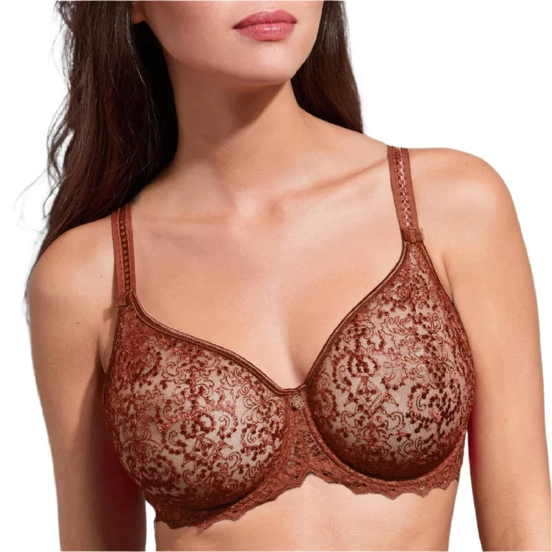 Empreinte 07151 Cassiopee Gilded Cooper Molded Tulle Bra