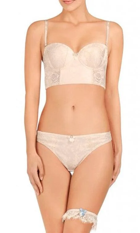 Pleasure State August Skye Thong Ivory