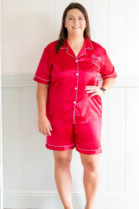 Adult Cherry Red Basics Collection