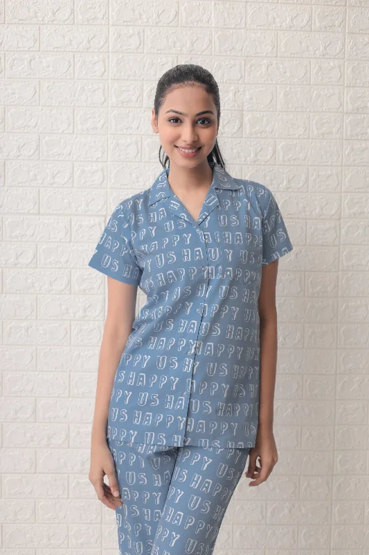 Happy Us Couple PJ Set-Female