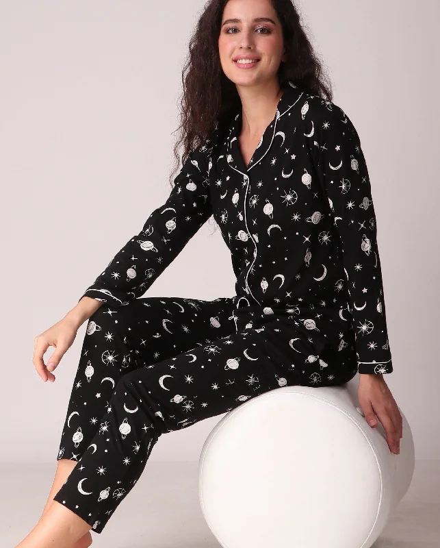 Galaxy Knitted Pj Set