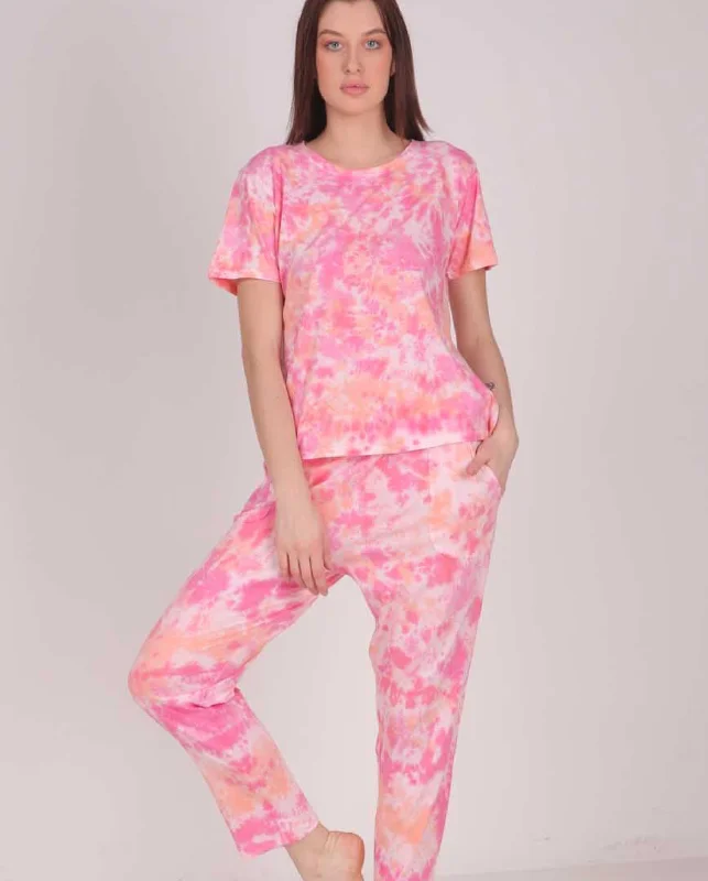 Cotton Tie Dye Pyjama Set