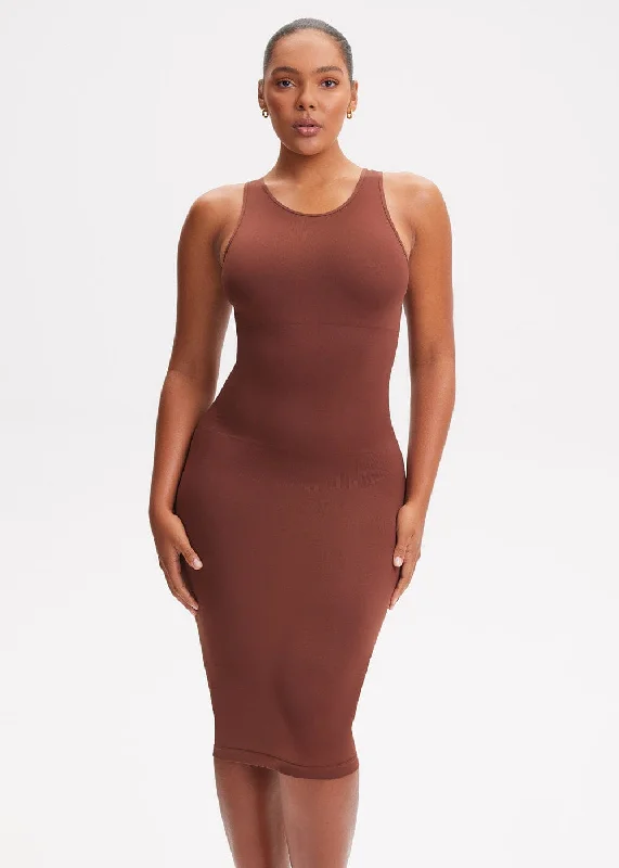 SnatchedKnit Halter Maxi Dress