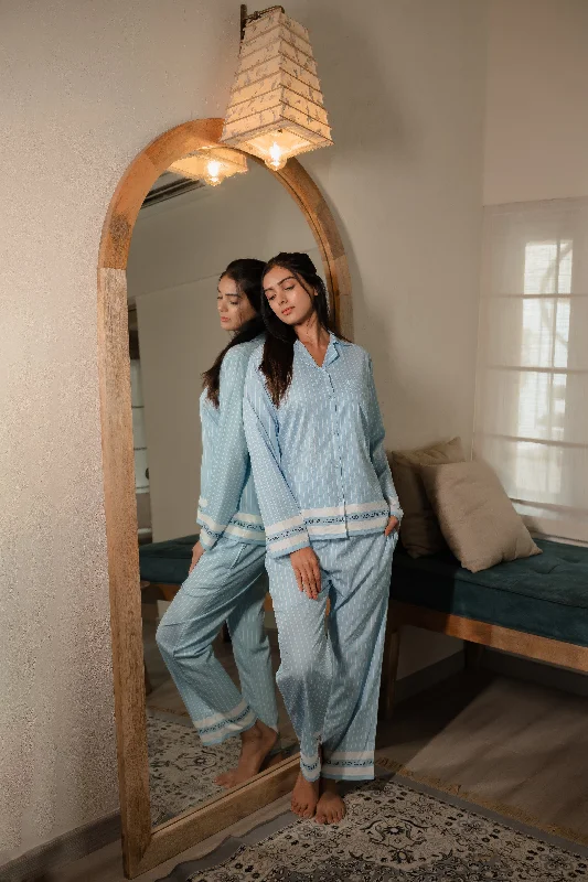 The Classic Pinstripe PJ Set