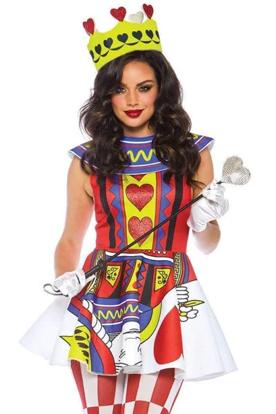 DISFRAZ DE REINA DE CORAZONES