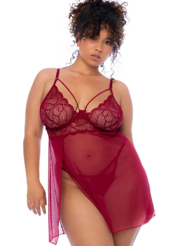 Mapale Sheer Babydoll